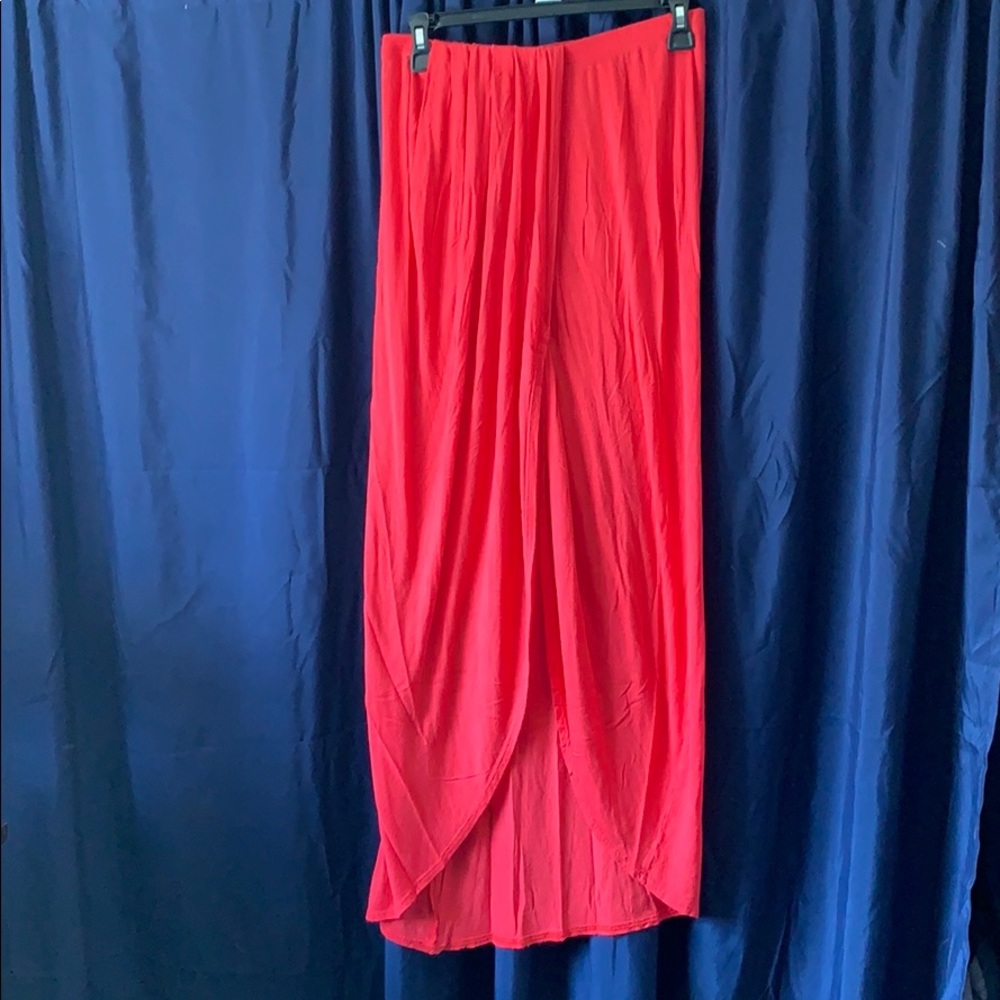 ⭐️SALE⭐️ Hot Pink Slit Skirt